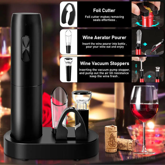 Smart Wine Opener Gift Set